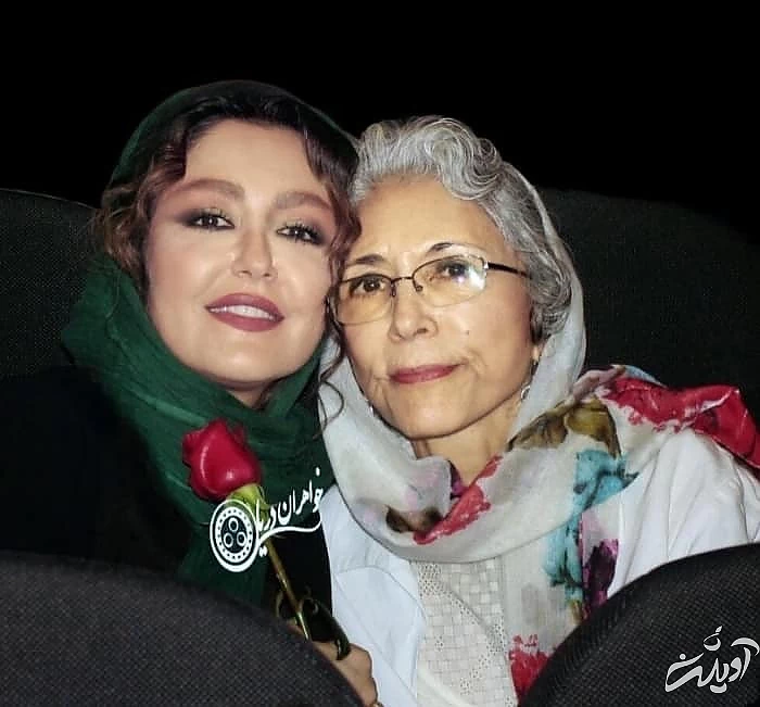 فهیمه رحیم نیا و دخترش 